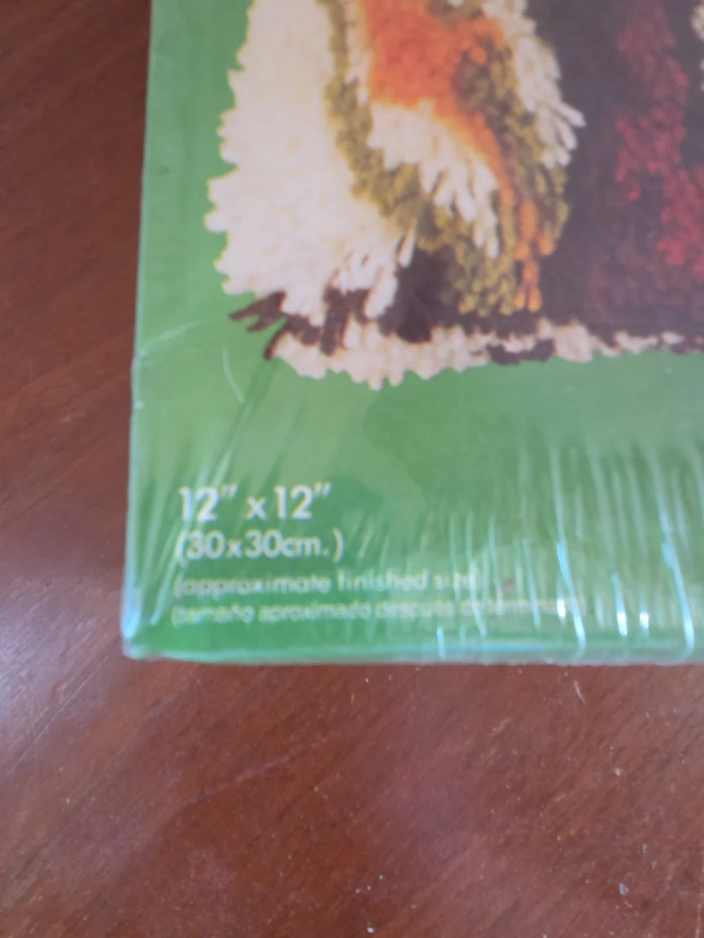 Hook-A-Pillow Kit - Cream & Brown Mushroom Design